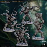 Barkwraith Primordials 3D-printed model